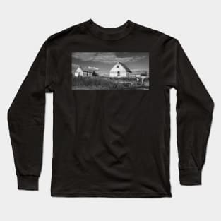 Two Sheds in Blue Rocks 01 Long Sleeve T-Shirt